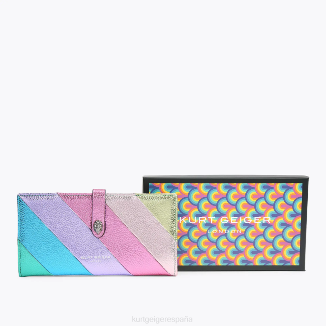 Kurt Geiger mujer cartera suave de cuero londres 2LPR219 | bolsas otro